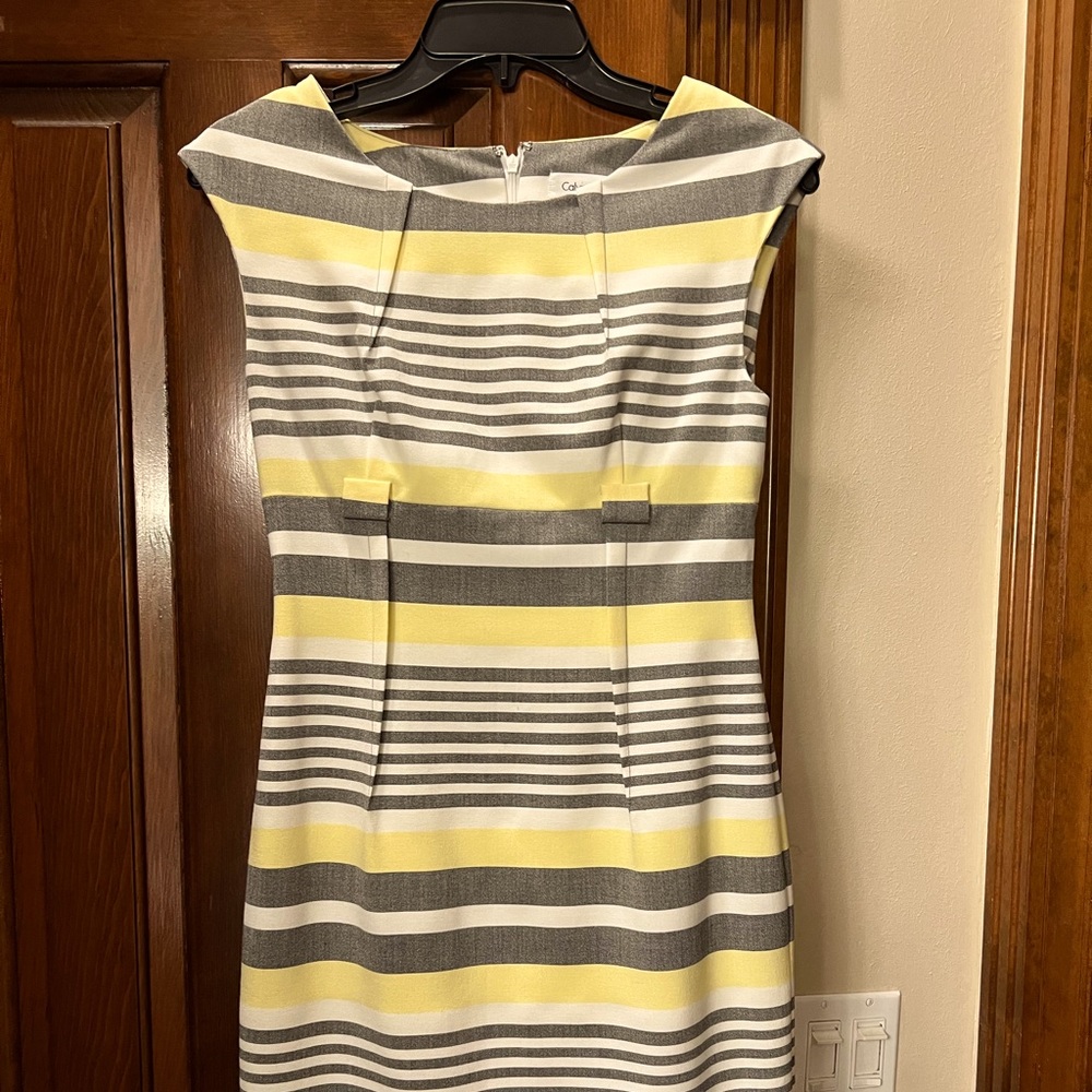 Calvin Klein striped dress